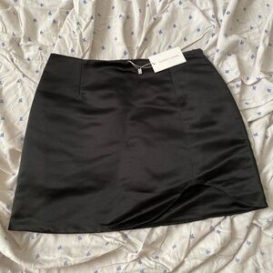 Sandy Liang Cut Out Skirt in Black